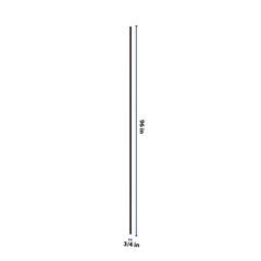 J&K Java Coffee S1 Tall Filler 3/4" W x 96" H