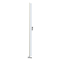 J&K Pebble B6 Tall Filler 3/4" W x 96" H