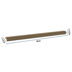 J&K Hazel H8 96" W Light Rail Molding