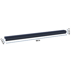 J&K Naval B7 96" W Light Rail Molding