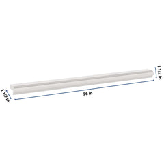 J&K Pure B5 96" W Light Rail Molding