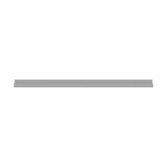 J&K Castle Grey S5 96" W Light Rail Molding