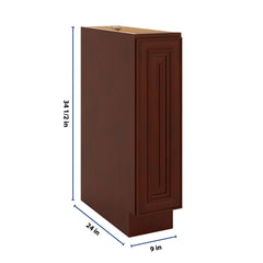 J&K Mahogany J5 Spice Pull-Out Base - 09" W