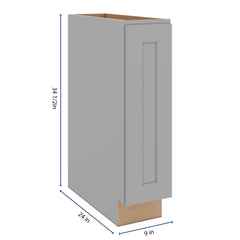 J&K Castle Grey S5 Spice Pull-Out Base - 09" W