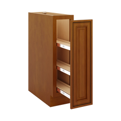 J&K Mocha Glazed K10 Spice Pull-Out Base - 09" W