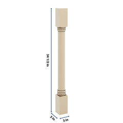 j-k-creme-glazed-a7-full-turn-post-3w-x-34-1-2-h-x-3-d