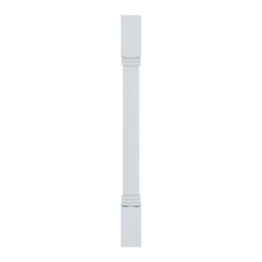 J&K White Shaker S8 Full Turn Post 3"W x 34 1/2" H x 3" D