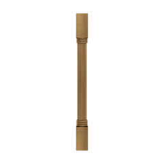 J&K Butterscotch B8 Full Turn Post 3"W x 34 1/2" H x 3" D