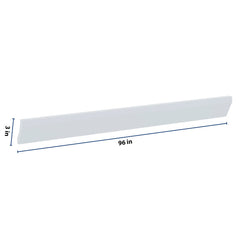 J&K White Shaker S8 96" W 10 4-1/4 Cove Molding