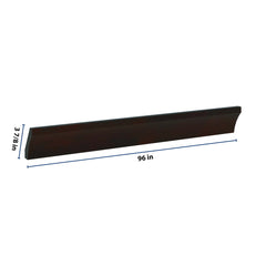J&K Espresso K8 96" W Large Cove Molding