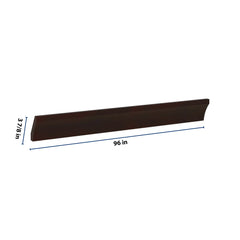 J&K Java Coffee S1 96" W Large Cove Molding