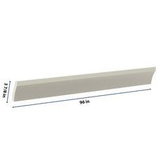J&K Pebble B6 96" W Large Cove Molding