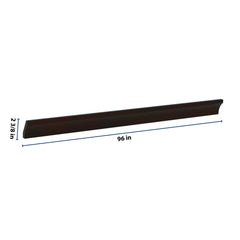 J&K Espresso K8 96" W Cove Molding