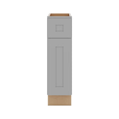 J&K Castle Grey S5 Vanity Base Door/Drawer 09" W x 33" H x 21" D