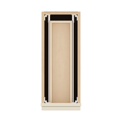 J&K Pearl Glazed H9 Vanity Base Door/Drawer 09" W x 33" H x 21" D