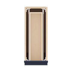 J&K Naval B7 Vanity Base Door/Drawer 09" W x 33" H x 21" D