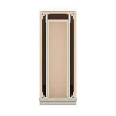 J&K Pebble B6 Vanity Base Door/Drawer 09" W x 33" H x 21" D