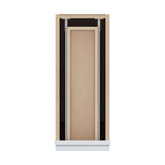 J&K White Shaker S8 Vanity Base Door/Drawer 09" W x 33" H x 21" D