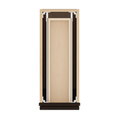 J&K Espresso K8 Vanity Base Door/Drawer 09" W x 33" H x 21" D