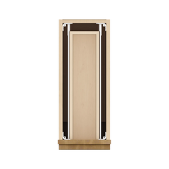 J&K Butterscotch B8 Vanity Base Door/Drawer 09" W x 33" H x 21" D