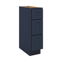 J&K Naval B7 Vanity 3 Drawer Base 09" W x 33" H x 21" D