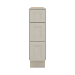 J&K Pebble B6 Vanity 3 Drawer Base 09" W x 33" H x 21" D