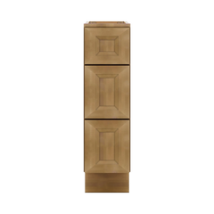 J&K Butterscotch B8 Vanity 3 Drawer Base 09" W x 33" H x 21" D