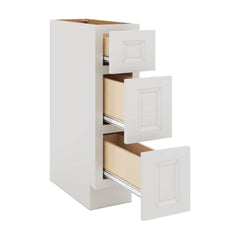J&K Pure B5 Vanity 3 Drawer Base 09" W x 33" H x 21" D