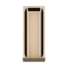 J&K Hazel H8 Vanity 3 Drawer Base 09" W x 33" H x 21" D