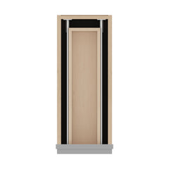 J&K Castle Grey S5 Vanity 3 Drawer Base 09" W x 33" H x 21" D