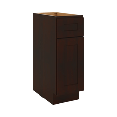 J&K Java Coffee S1 Vanity Base Door/Drawer 12" W x 33" H x 21" D