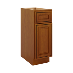 J&K Mocha Glazed K10 Vanity Base Door/Drawer 12" W x 33" H x 21" D
