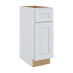 J&K White Shaker S8 Vanity Base Door/Drawer 12" W x 33" H x 21" D