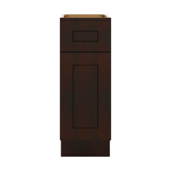 J&K Java Coffee S1 Vanity Base Door/Drawer 12" W x 33" H x 21" D