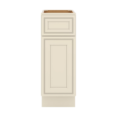 J&K Pearl Glazed H9 Vanity Base Door/Drawer 12" W x 33" H x 21" D