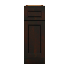 J&K Espresso K8 Vanity Base Door/Drawer 12" W x 33" H x 21" D