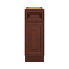 J&K Mahogany J5 Vanity Base Door/Drawer 12" W x 33" H x 21" D