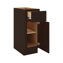 J&K Java Coffee S1 Vanity Base Door/Drawer 12" W x 33" H x 21" D