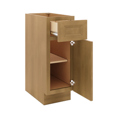 J&K Butterscotch B8 Vanity Base Door/Drawer 12" W x 33" H x 21" D