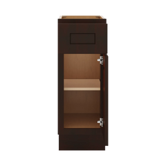 J&K Java Coffee S1 Vanity Base Door/Drawer 12" W x 33" H x 21" D