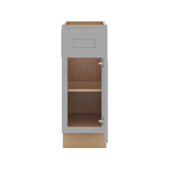 J&K Castle Grey S5 Vanity Base Door/Drawer 12" W x 33" H x 21" D