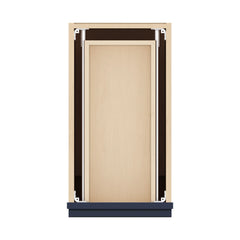 J&K Naval B7 Vanity Base Door/Drawer 12" W x 33" H x 21" D