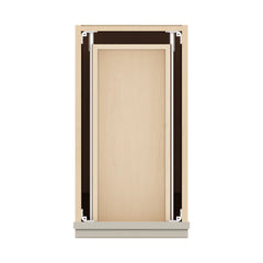 J&K Pebble B6 Vanity Base Door/Drawer 12" W x 33" H x 21" D