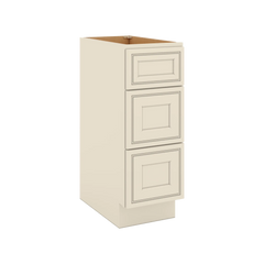 J&K Pearl Glazed H9 Vanity 3 Drawer Base 12" W x 33" H x 21" D