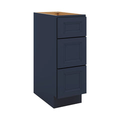 J&K Naval B7 Vanity 3 Drawer Base 12" W x 33" H x 21" D
