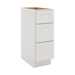 J&K Pure B5 Vanity 3 Drawer Base 12" W x 33" H x 21" D