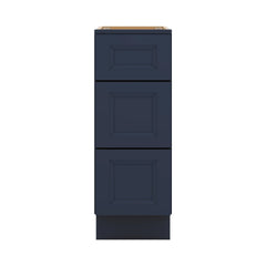J&K Naval B7 Vanity 3 Drawer Base 12" W x 33" H x 21" D