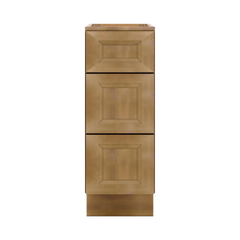 J&K Butterscotch B8 Vanity 3 Drawer Base 12" W x 33" H x 21" D