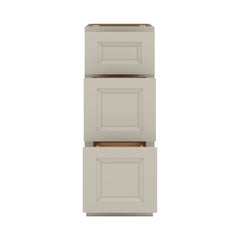 J&K Pebble B6 Vanity 3 Drawer Base 12" W x 33" H x 21" D