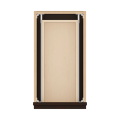 J&K Java Coffee S1 Vanity 3 Drawer Base 12" W x 33" H x 21" D